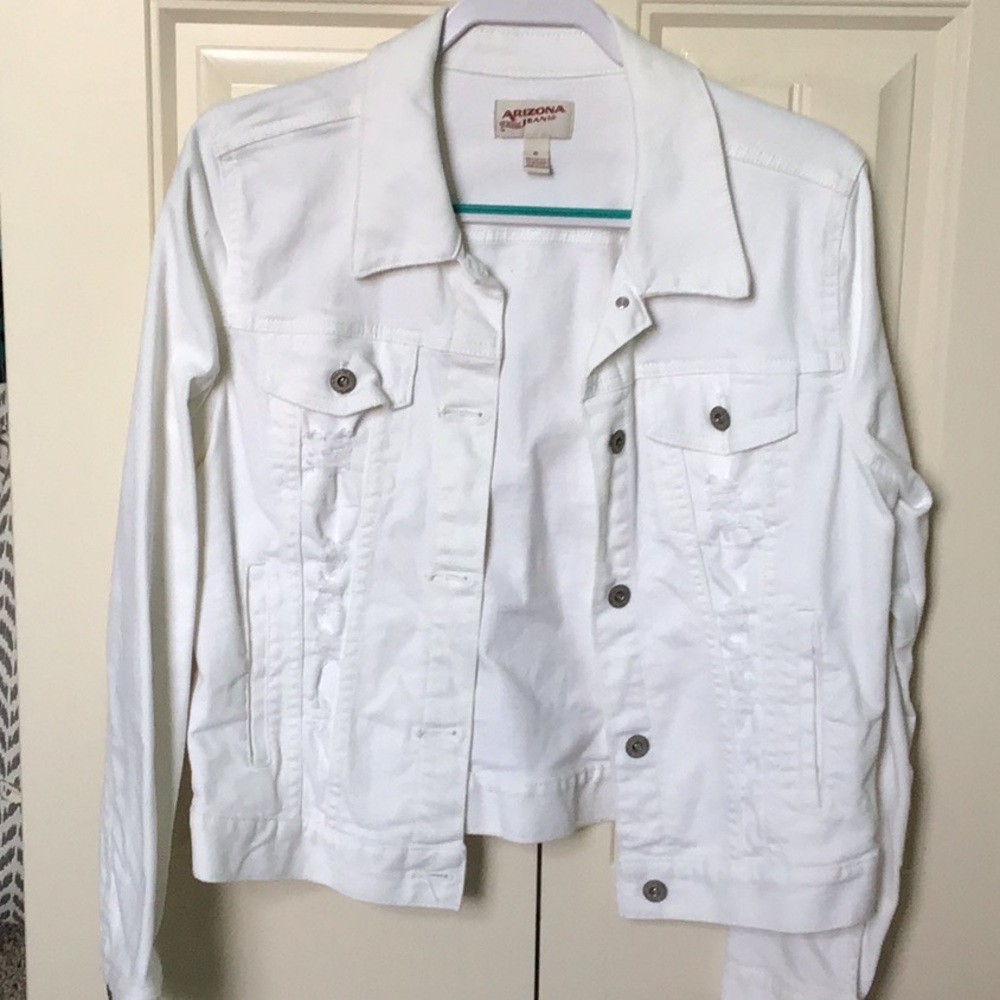 White Denim Jacket